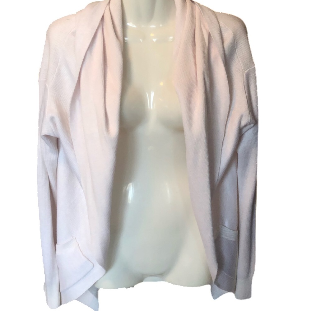 Pink Lulu Lemon Wrap Sweater